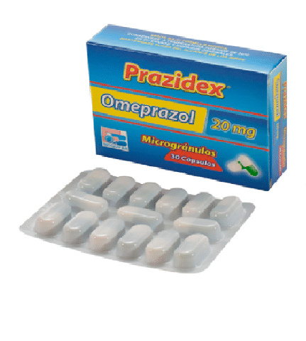 PROZIDEX 20 MG CAPSULAS ( OMEPRAZOL ) CAJA X 30 CAPS