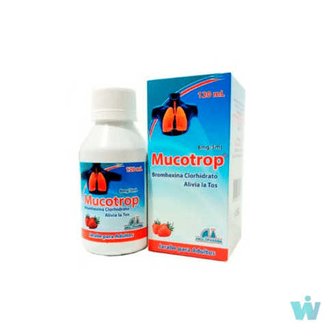 MUCOTROP BROMHEXIMA JBE ADULTOS FCO * 120 ML