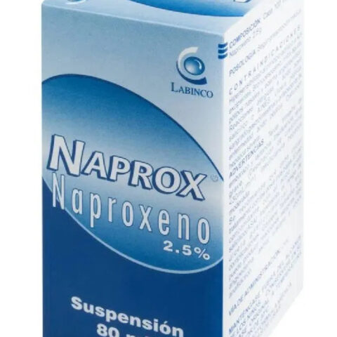 NAPROX SUSPENSION X 80 ML (NAPROXENO)