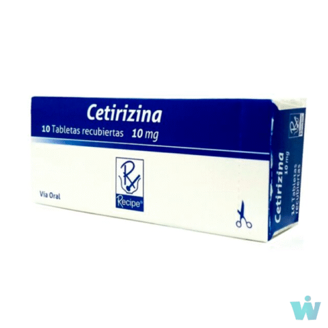 CETIRIZINA 10 MG CJA X 10 TAB