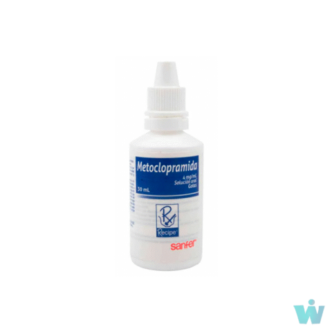 METOCLOPRAMIDA 4MG/ML GOTAS X 30 ML RECIPE