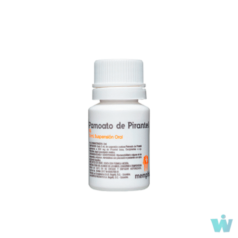PAMOATO PIRANTEL SUSPENSIÓN X 15 ML