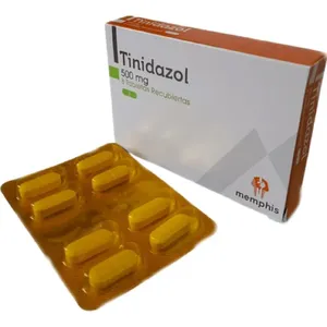 TINIDAZOL TB 500 MG X 8 TB