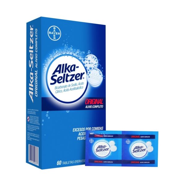 ALKA-SELTZER X 60 CP BAYER