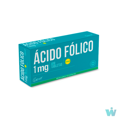 ACIDO FOLICO 1MG X 400 TBS