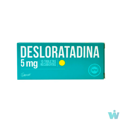 DESLORATADINA 5 MG CJA X10 TBS