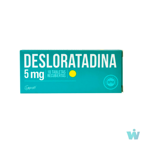 DESLORATADINA 5 MG CJA X10 TBS
