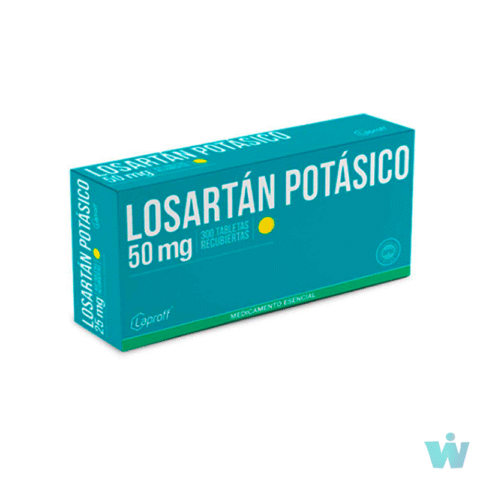 LOSARTAN 50 MG CJA X 300 TBS