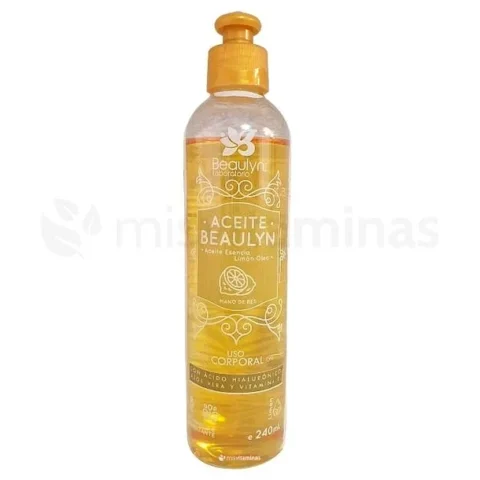 ACEITE DE MANO DE RES X 240 ML LIMA LIMÓN BEAULYN