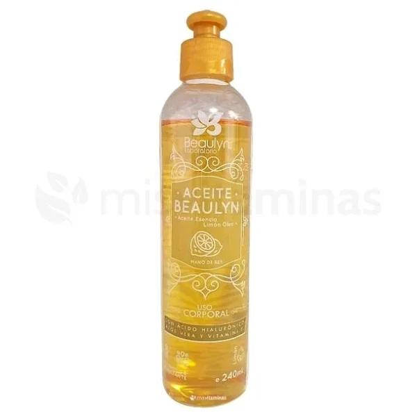 ACEITE DE MANO DE RES X 240 ML LIMA LIMÓN BEAULYN