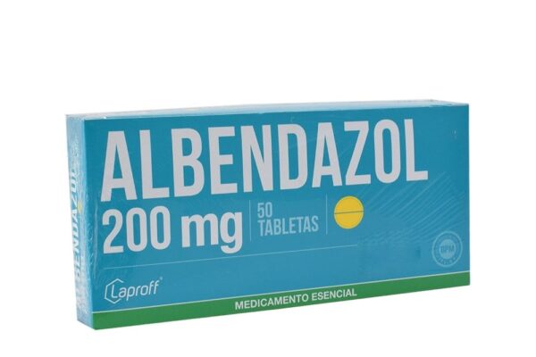 ALBENDAZOL 200 MG TABLETAS TAB * 50
