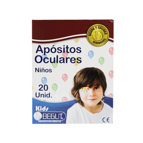 APOSITO OCULAR NIÑO CAJA X 20 BEGUT