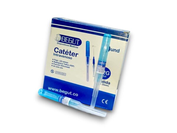 CATETER INTRAVENOSO 24 G - 19 MM PAQUETE X 5 UND BEGUT