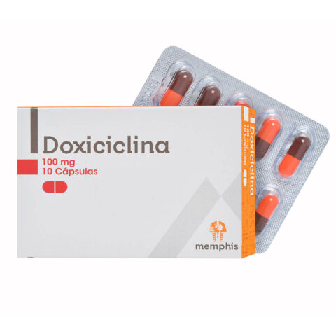 DOXICLICLINA 100MG X 10 CAPS - MEMPHIS