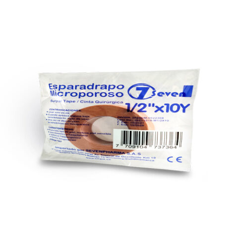 ESPARADRAPO 1/2 X10 YARDAS MICROPOROSO CAJA X 12 ROLLOS BEGUT