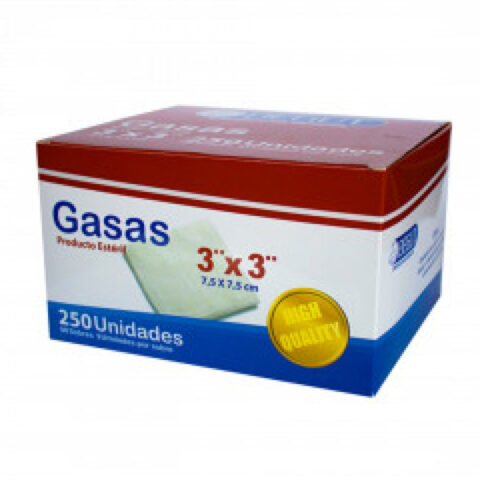 GASA ESTERIL 3X3 (250 UNIDADES) BEGUT