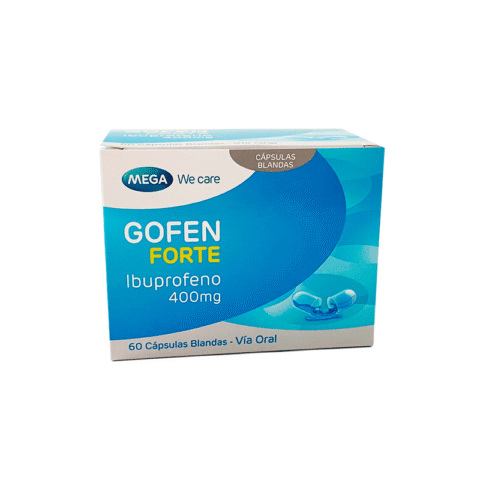 GOFEN FORTE ( IBUPROFENO 400MG) X 60 CAP MEGA