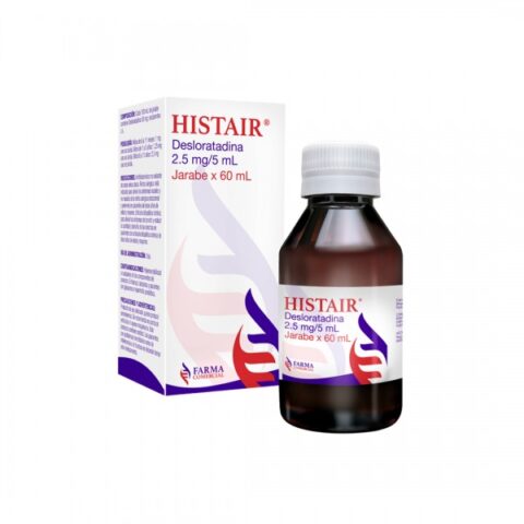 HISTAIR 2.5 MG X 60 ML DESLORATADINA SUSP