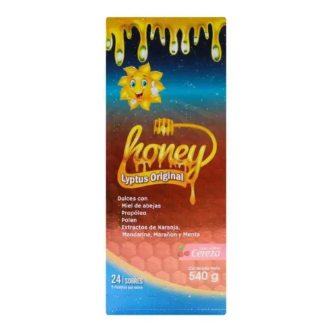 HONEY LYPTUS PASTILLAS X 24 CEREZA