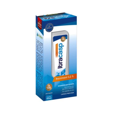 ITRACASP X 120ML SHAMPOO ITRACONAZOL AIPHEX