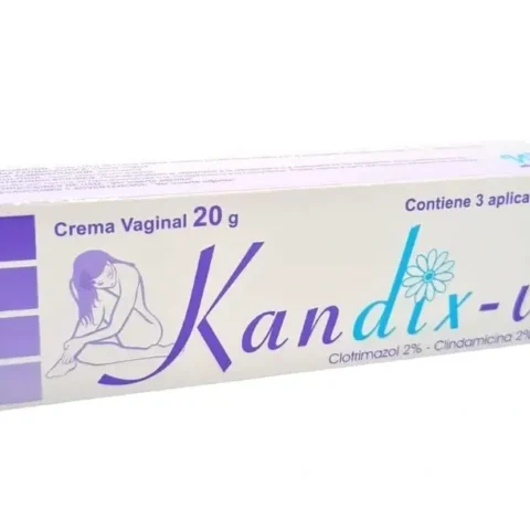 KANDIX- V CREMA VAGINAL 2% 20 GR CLOTRIMAZOL+ CLINDAMICINA