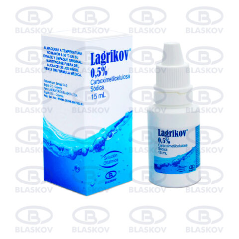 LAGRIKOV 0.5% GOTAS CABOMETILCELULOSA BLASKOV