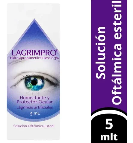 LAGRIMPRO GOTAS FC X 5 ML HIDROXIPROPILMETIL CELULOSA 0.03%