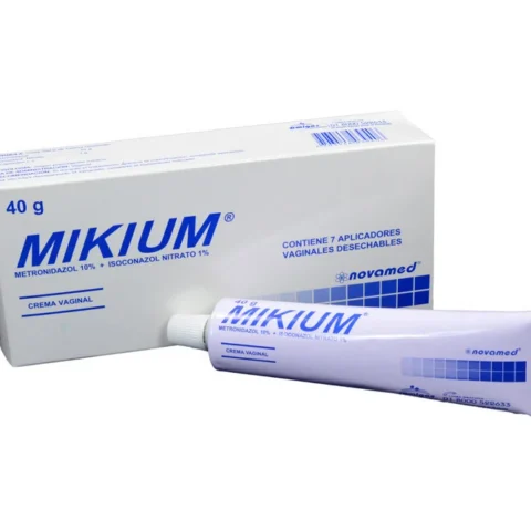 MIKIUM METRONIDAZOL 10% + ISOCONAZOL NITRATO 1% CREMA VAGINAL