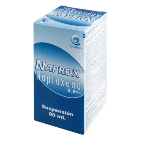 NAPROX (NAPROXENO 2.5%) SUSPENCION X 80 ML LABINCO