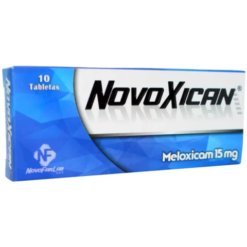 NOVOXICAN MELOXICAN 15 MG AJA X 10 TB