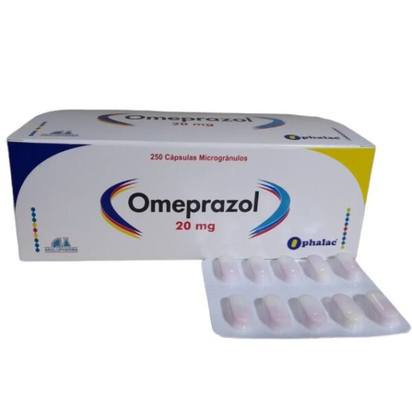 OMEPRAZOL X 250 CPS ANGLOFARMA