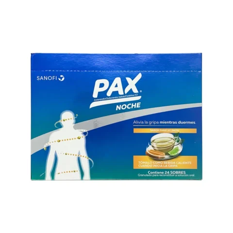 PAX NOCHE SOBRES X 24 SABOR LIMON Y PANELA SANOFI