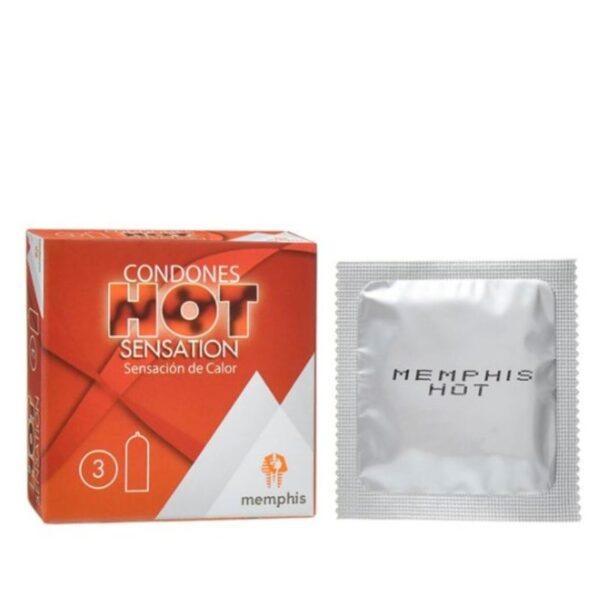 PRESERVATIVO HOT IMEX CAJA X 3 UNI