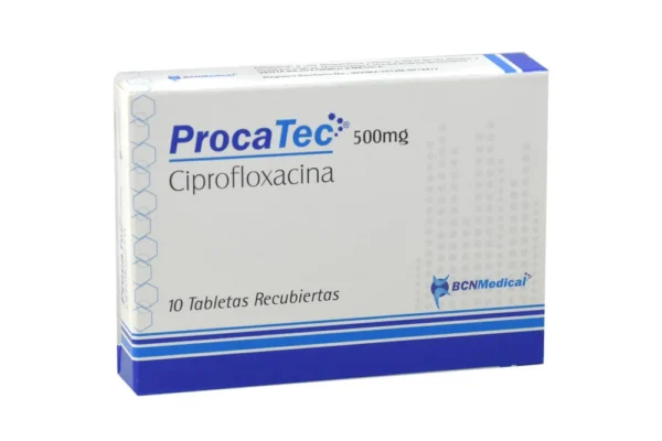 PROCATEC CJA X 10 TBS CIPROFLOFAXINA