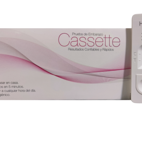PRUEBA EMBARAZO CASSETTE ROSADA NEGUTS