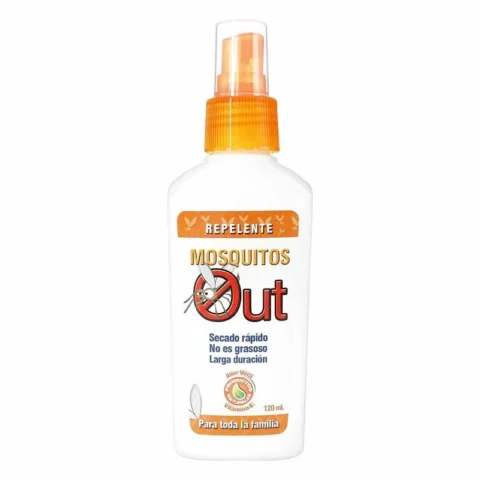REPELENTE SPRAY X 120ML MOSQUITO OUT INTERBELL