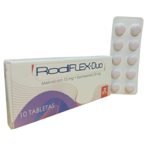 RODIFLEX DUO X 10 TB MEXICAN 15 MG+ESOMEPRAZOL 20 MG