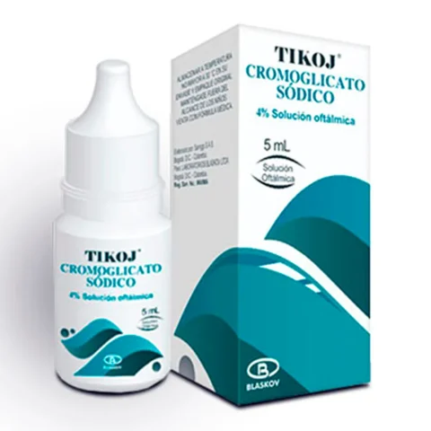TIKOJ CROMOGLICATO SODICO 4% SOLUCION OFTALMICA - BLASKOV