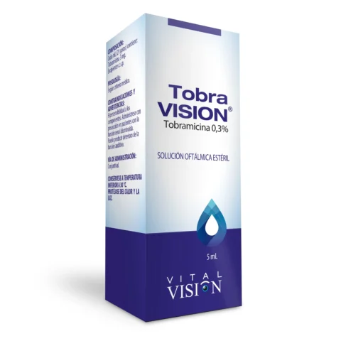 TOBRAVISION GOTAS X 5 ML (TOBRAMICINA 0.3%)