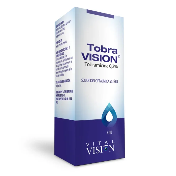 TOBRAVISION GOTAS X 5 ML (TOBRAMICINA 0.3%)