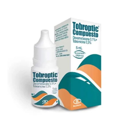 TOBROTIC COMPUESTO DEXAMETASONA 0,1%+TROBAMICINA 0,3% X 5 M