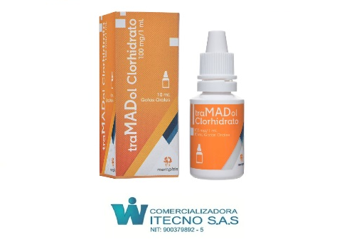 TRAMADOL HCI 100MG/1ML X 10 ML GOTAS
