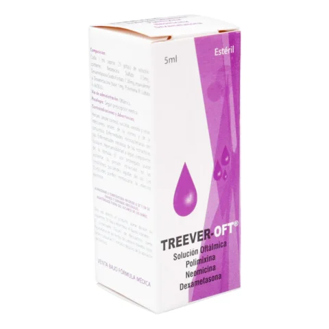 TREEVER GOTAS X 5ML (POLI- NEO- DEXA )