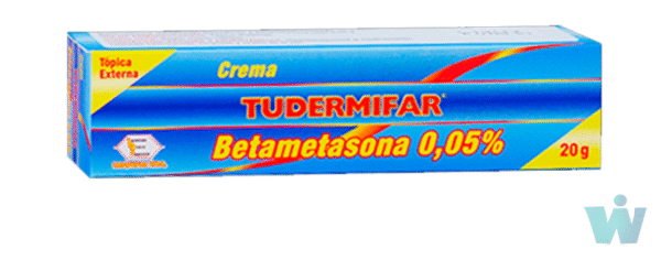 TUDERMIFAR 0.05% CREMA ( BETAMETASONA ) TUBO X 20 GR