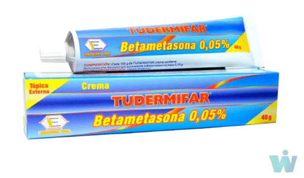 TUDERMIFAR 0.05% CREMA ( BETAMETASONA ) TUBO X 40 GR