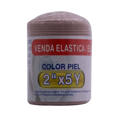VENDA ELASTICA 2 X 5 COLOR PIEL BEGUT 1 ROLLO BEGUT
