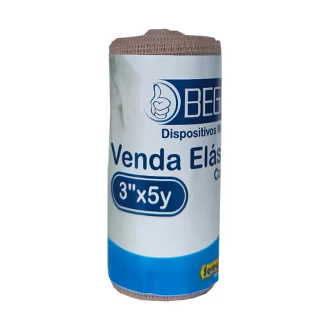 VENDA ELASTICA 3 X 5 COLOR PIEL BEGUT 1 ROLLO BEGUT