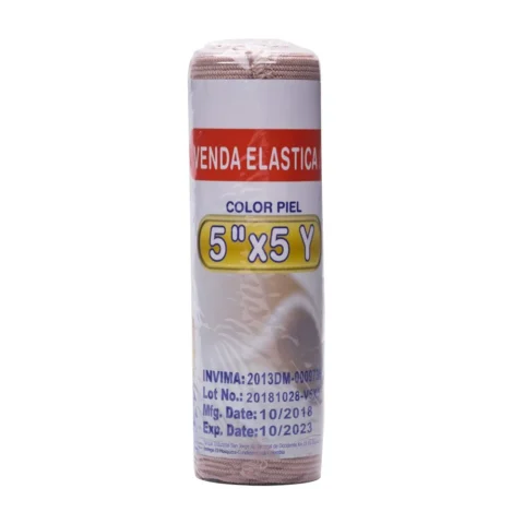 VENDA ELASTICA 5 X 5 COLOR PIEL BEGUT 1 ROLLO BEGUT
