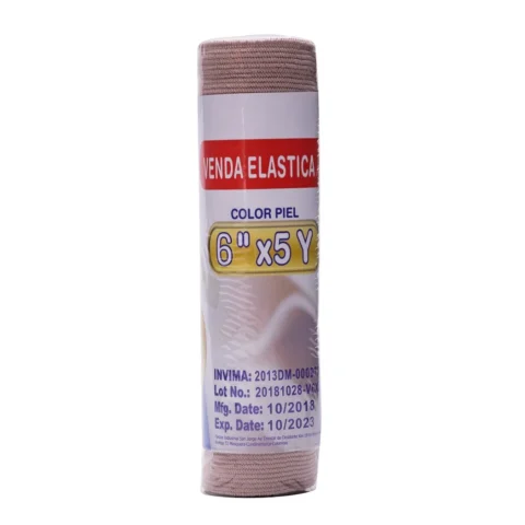 VENDA ELASTICA 6 X 5 COLOR PIEL BEGUT 1 ROLLO BEGUT