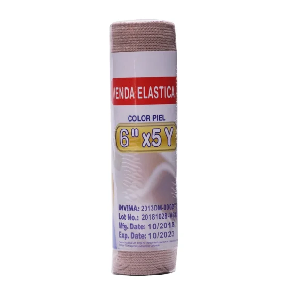VENDA ELASTICA 6 X 5 COLOR PIEL BEGUT 1 ROLLO BEGUT